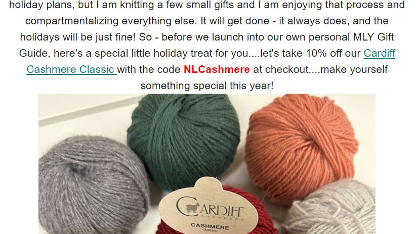 December 2023 Newsletter - Holiday Gift Guide