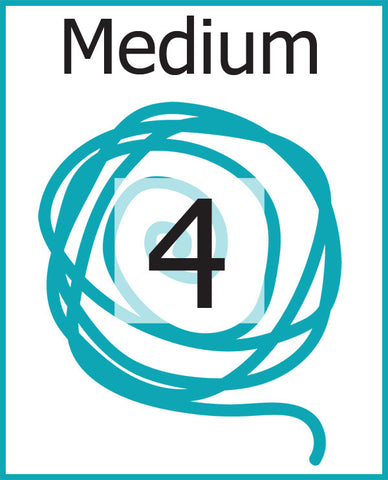 #4 Medium Weight Yarns (Worsted, Afghan, Aran)