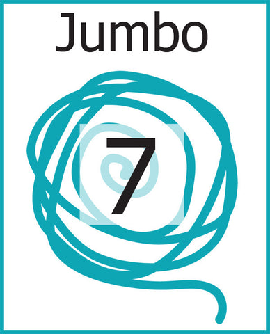 #7 Jumbo Weight Yarn (Jumbo, Roving)