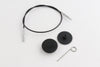 KnitPro (Knitter's Pride) Stainless Steel Swivel Cords