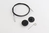KnitPro (Knitter's Pride) Stainless Steel Swivel Cords