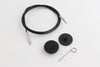KnitPro (Knitter's Pride) Stainless Steel Swivel Cords