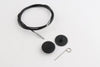 KnitPro (Knitter's Pride) Stainless Steel Swivel Cords