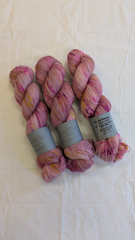 Purl and Post Platinum Sock
