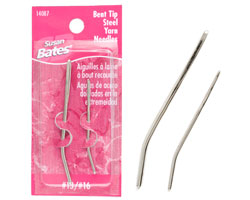 Susan Bates Bent Tip Steel Yarn Needles