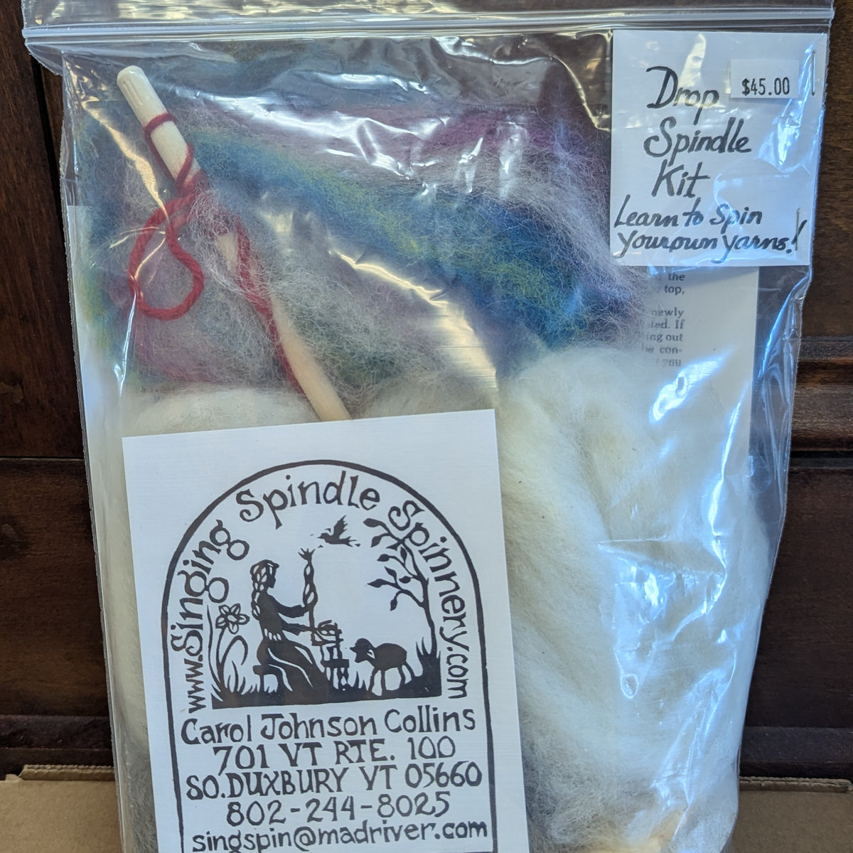 Singing Spindle Spinnery Drop Spindle Kit – Must Love Yarn