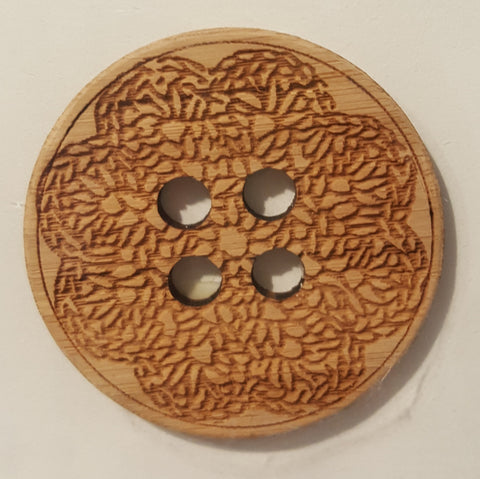 Katrinkles Bamboo Buttons 2 Inch