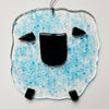 Fused Glass Sheep Ornaments by Lori P