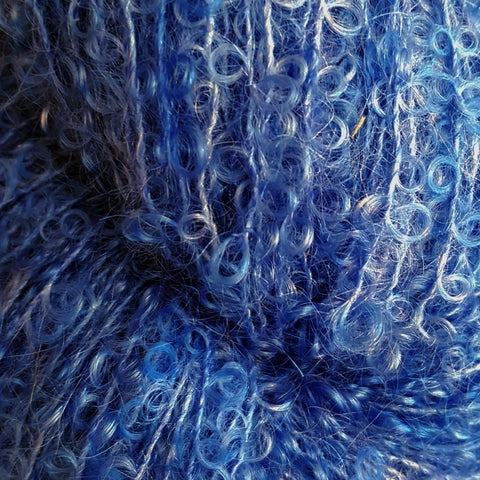 The Lace Knittery Hand Painted Boucle Yarn