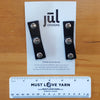 Jul Designs Leather and Metal Closures