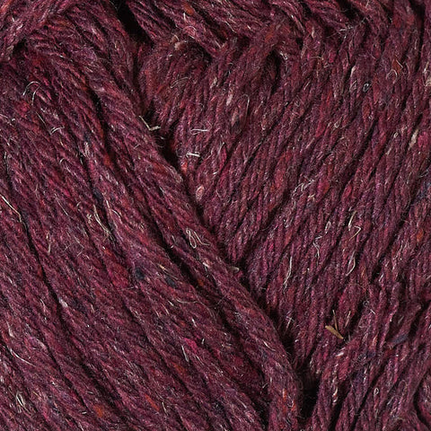 Deep Purple Bulky Weight Recycled Cashmere Yarn