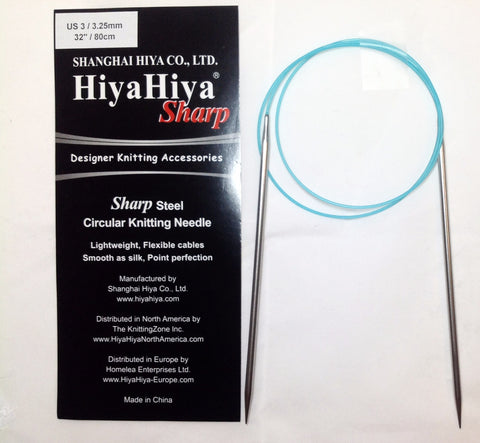 HiyaHiya Sharp Steel Circular 32 Inch